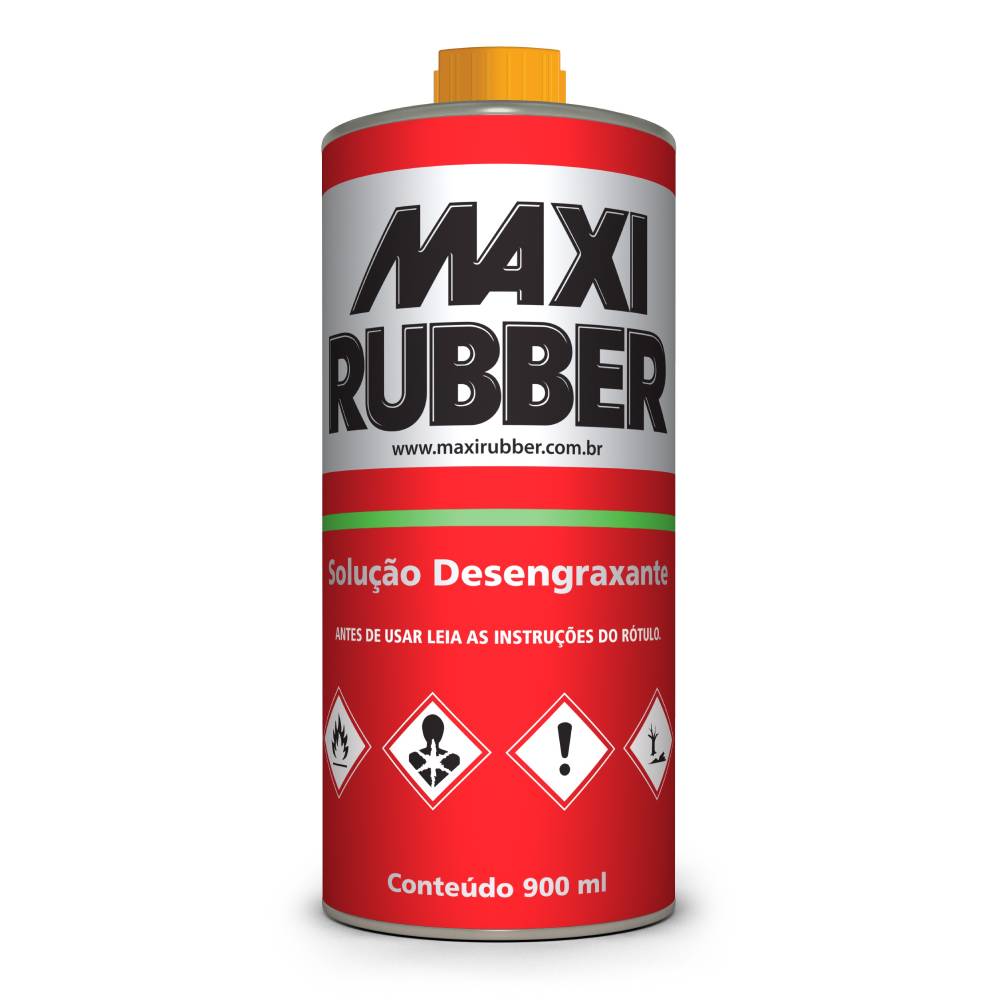 Solução Desengraxante 900ml - Maxi Rubber