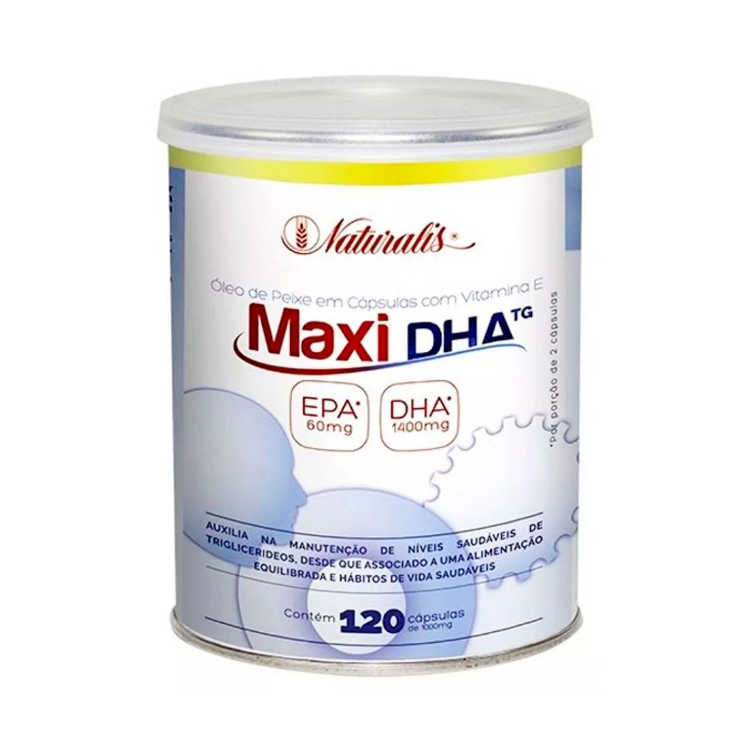 Omega-3 Maxi DHA Naturalis 120 Cápsulas