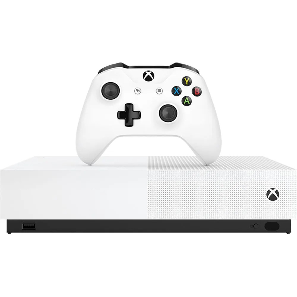 Console Xbox One S All Digital 1TB branco - Microsoft (Usado)