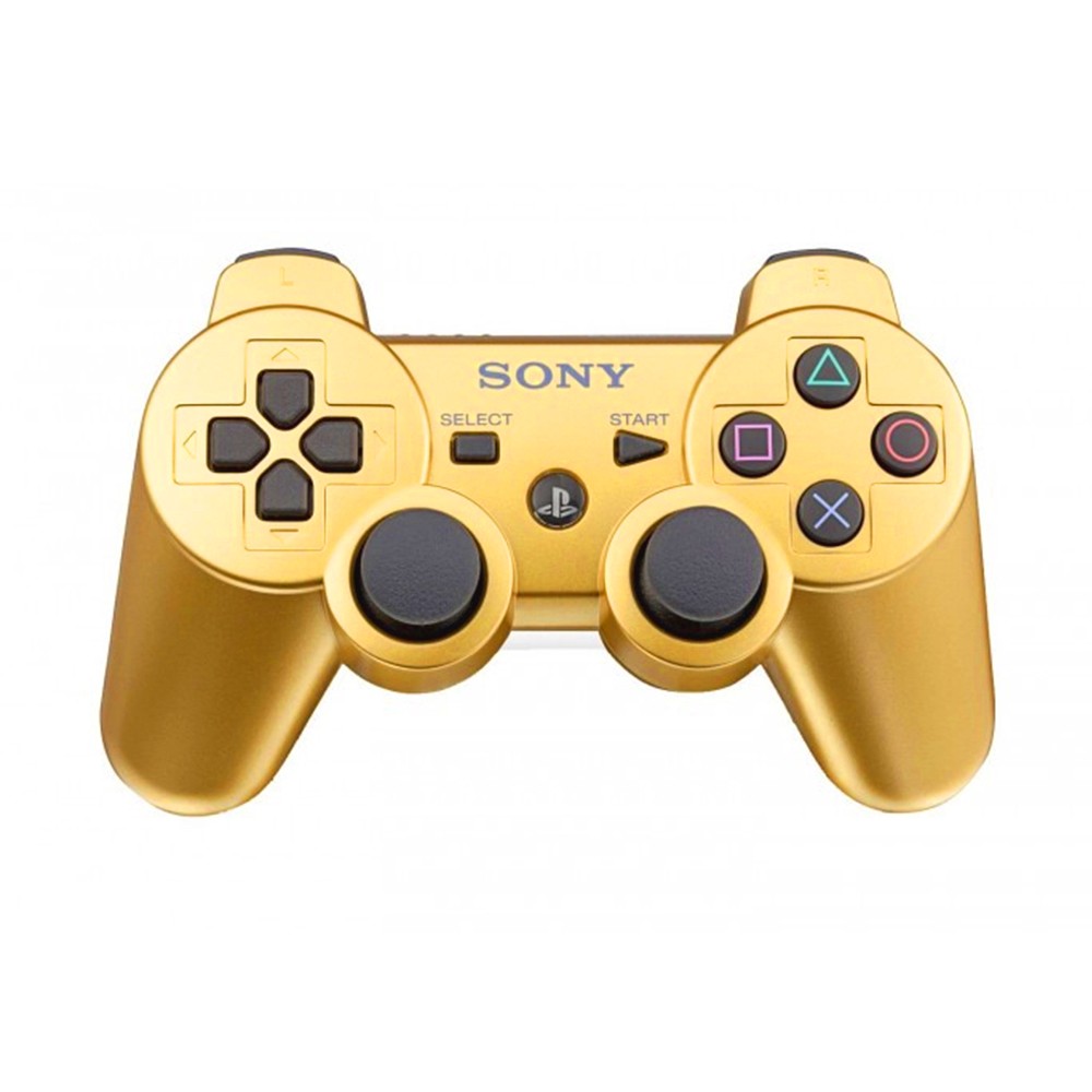Controle Genérico Dualshock 3 Dourado PS3 (Usado)