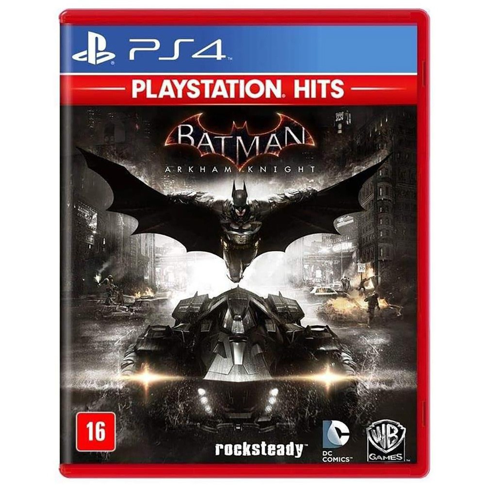 Jogo Batman Arkham Knight Playstation Hits - PS4