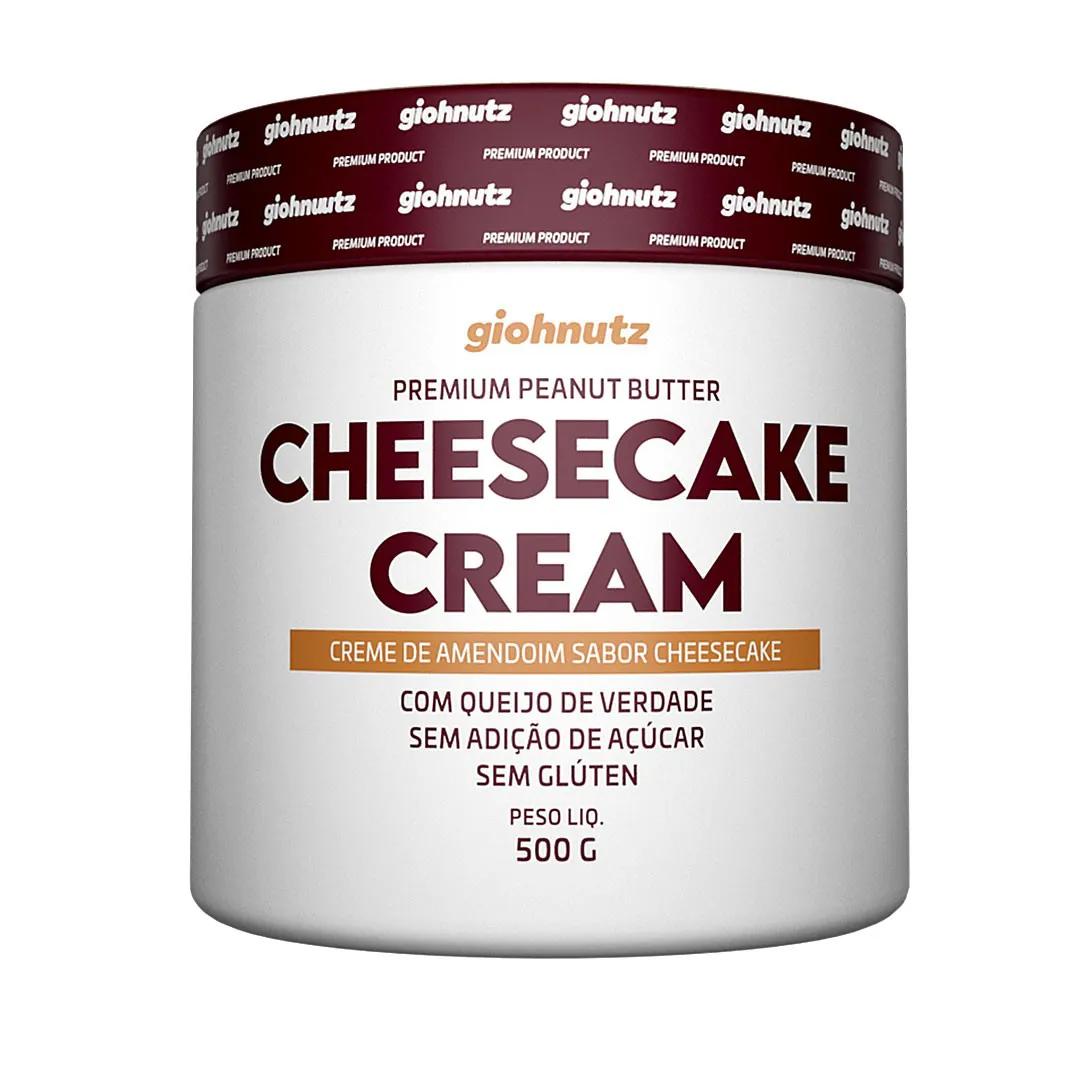 Giohnutz Creme de Amendoim Sabor Cheesecake 500 G
