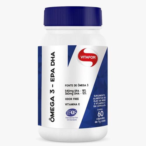 Vitafor Ômega 3 - EPA DHA 60 Cápsulas