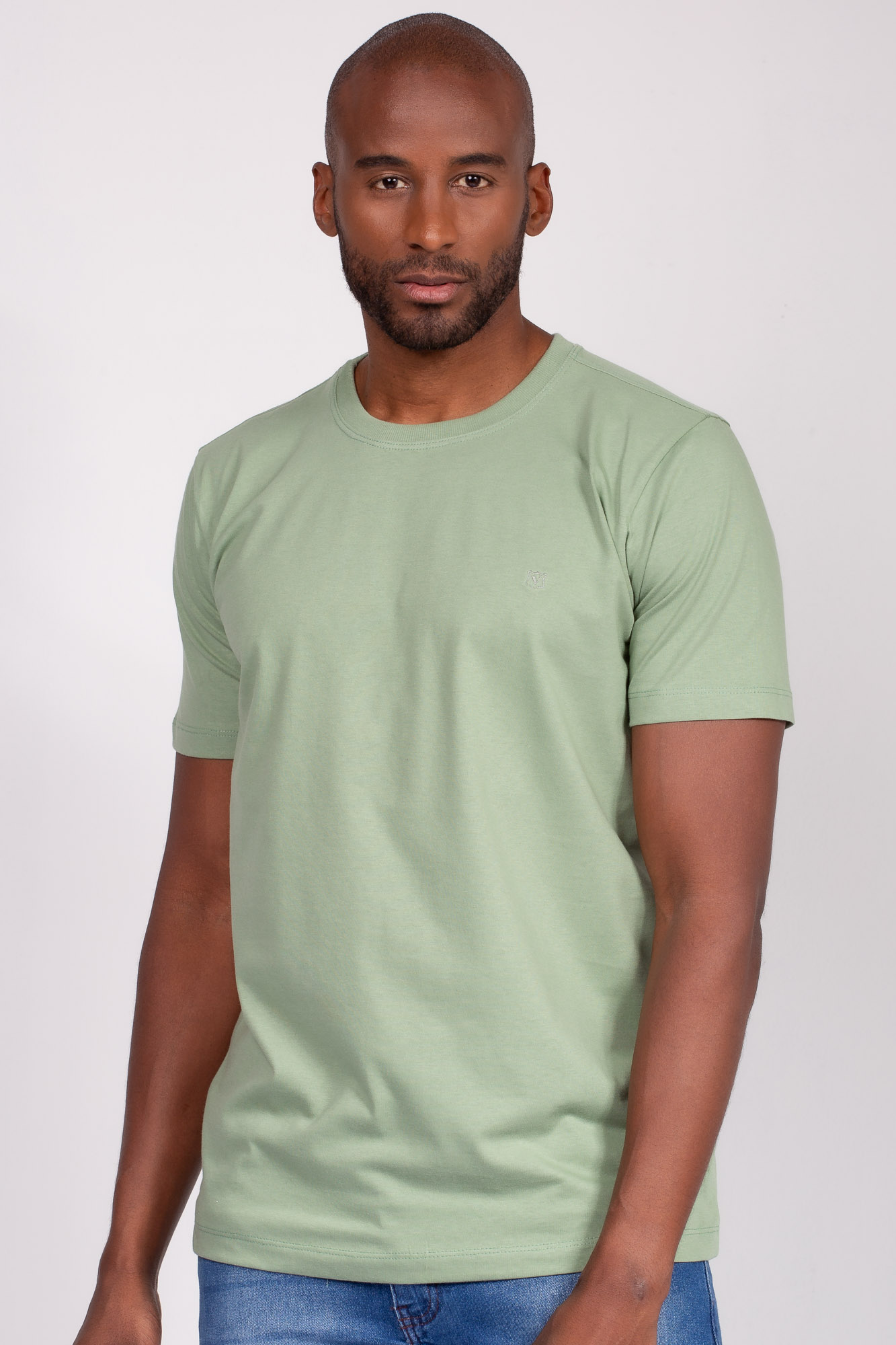 Camiseta Básica 100% algodão Verde