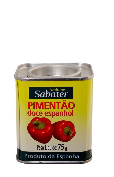 Pimentão Espanhol Sabater Doce-75g
