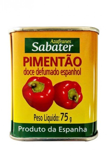 Pimentão Espanhol Sabater Doce Defumado-75g