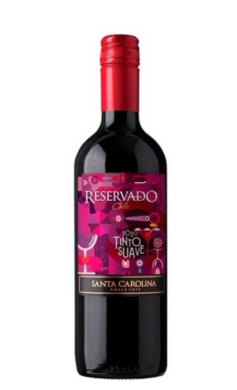 Vinho Santa Carolina Reservado Tinto Suave-750ml