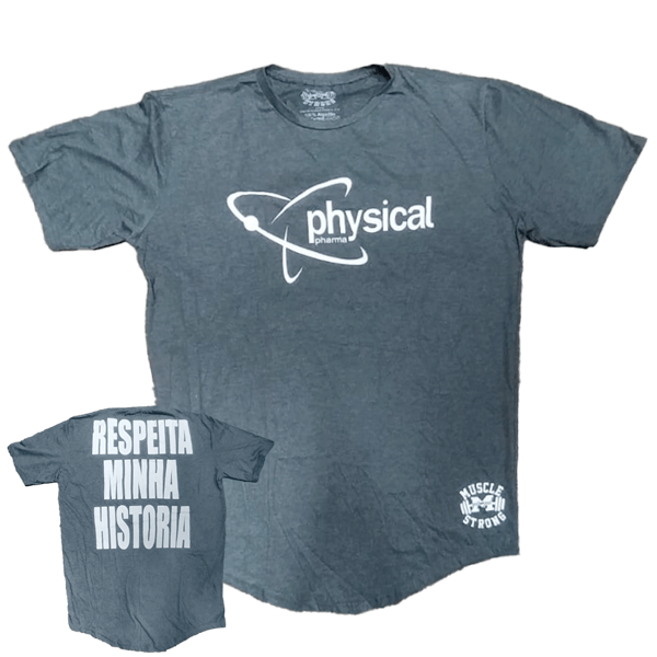 Camiseta - Respeita minha história (Respect my history)  - Physical Pharma Suplementos