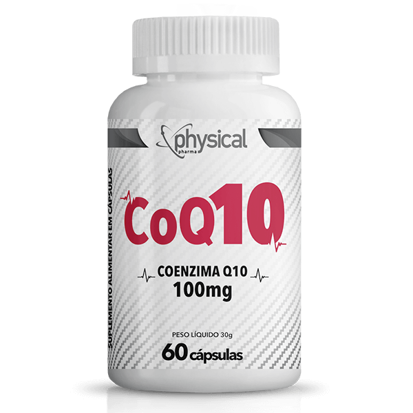 Coenzima Q10 100mg (60 Cápsulas)  - Physical Pharma Suplementos