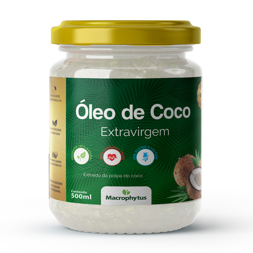 Óleo de Coco Extravirgem 500ml
