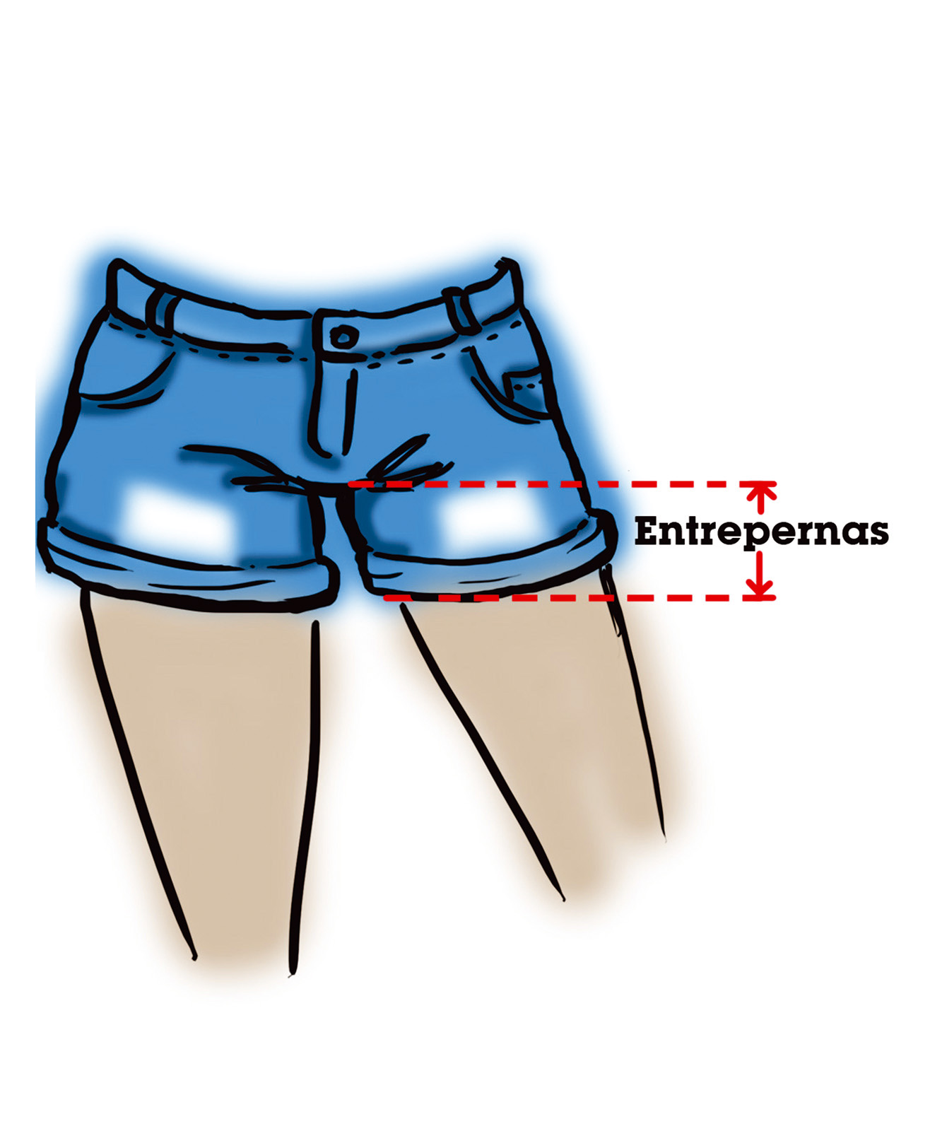 Shorts Jeans Cintura Alta Yck's