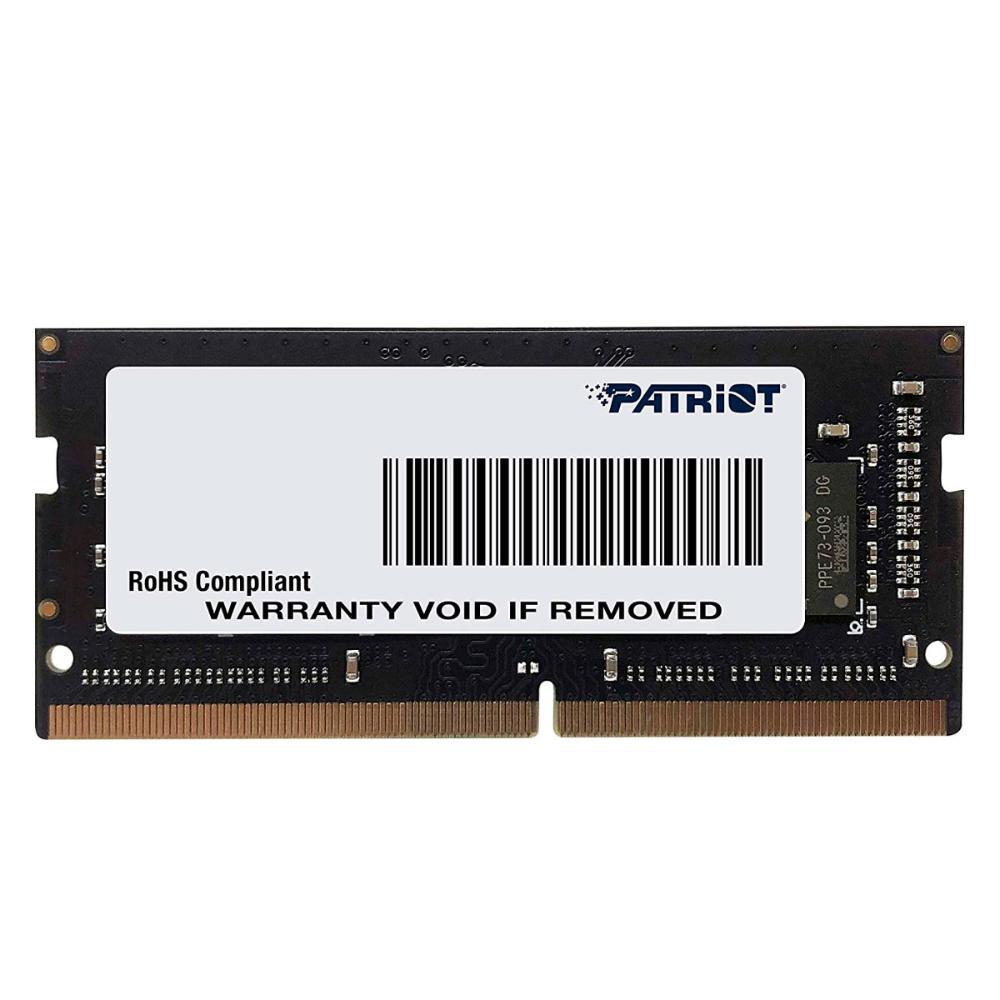 MEMORIA NOTEBOOK DDR4 8GB 2666MHZ PATRIOT SIGNATURE PSD48G26661S