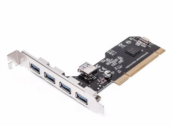 PLACA KNUP PCI USB 2.0 HB-T74 5 SAIDAS