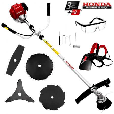 Roçadeira Honda Umk 450 T Profissional Com Kit Corte