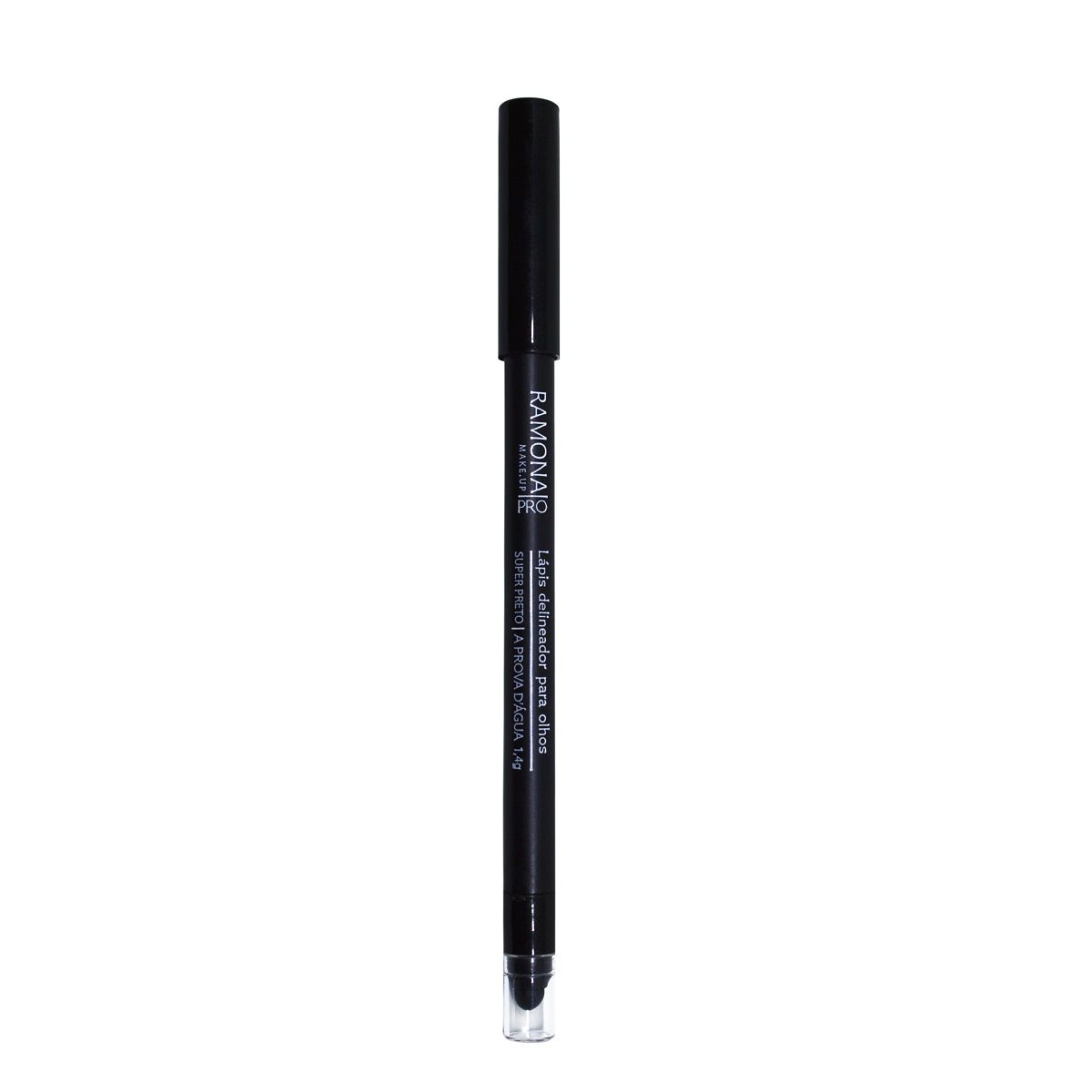 Lápis para olhos Ramona Cosméticos Super preto a prova d'água 1,4gr