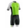 Macaquinho Triathlon AR Sport Wear Verde c/ manga