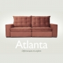 Sofá Retrátil e Reclinável Atlanta 2,55m Tecido Suede Prince Linha 1