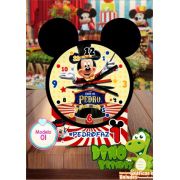 Relógio de mesa Mickey circo