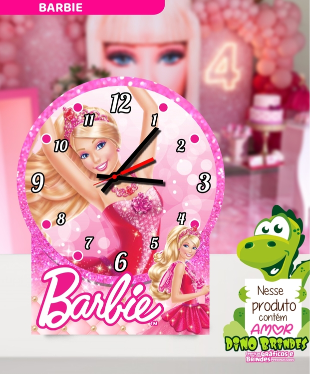 Relógio de mesa | Barbie