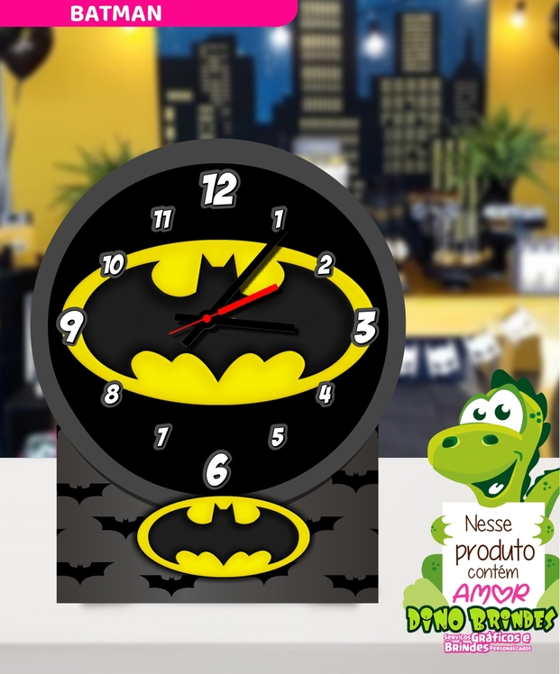 Relógio de mesa | Batman