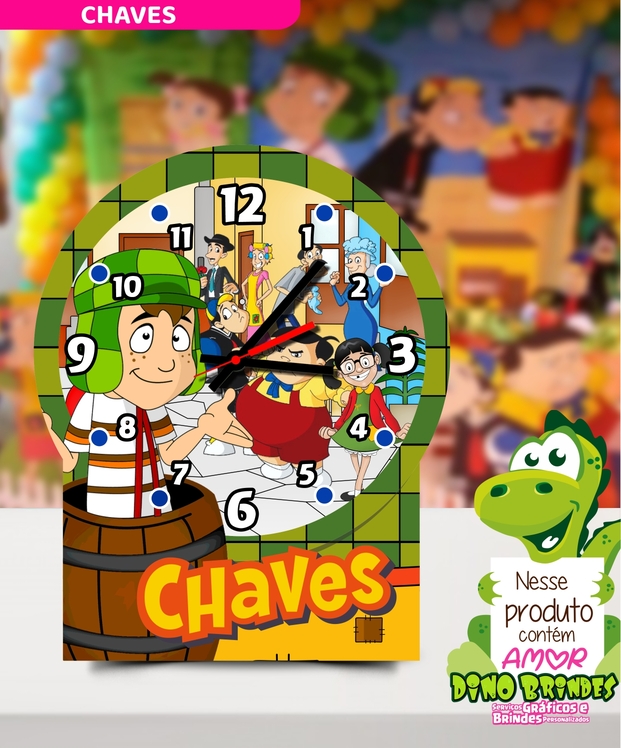 Relógio de mesa | Chaves
