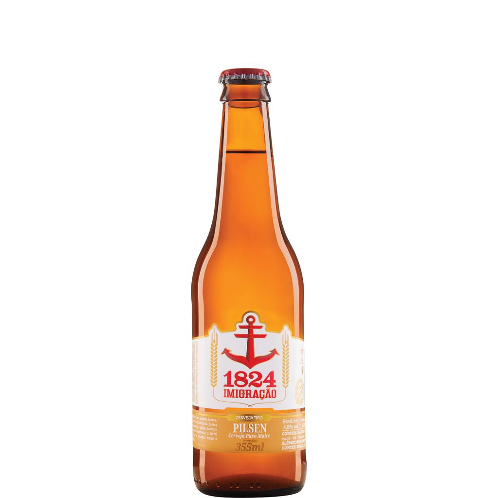 Cerveja Imigração Pilsen Longneck 355ml