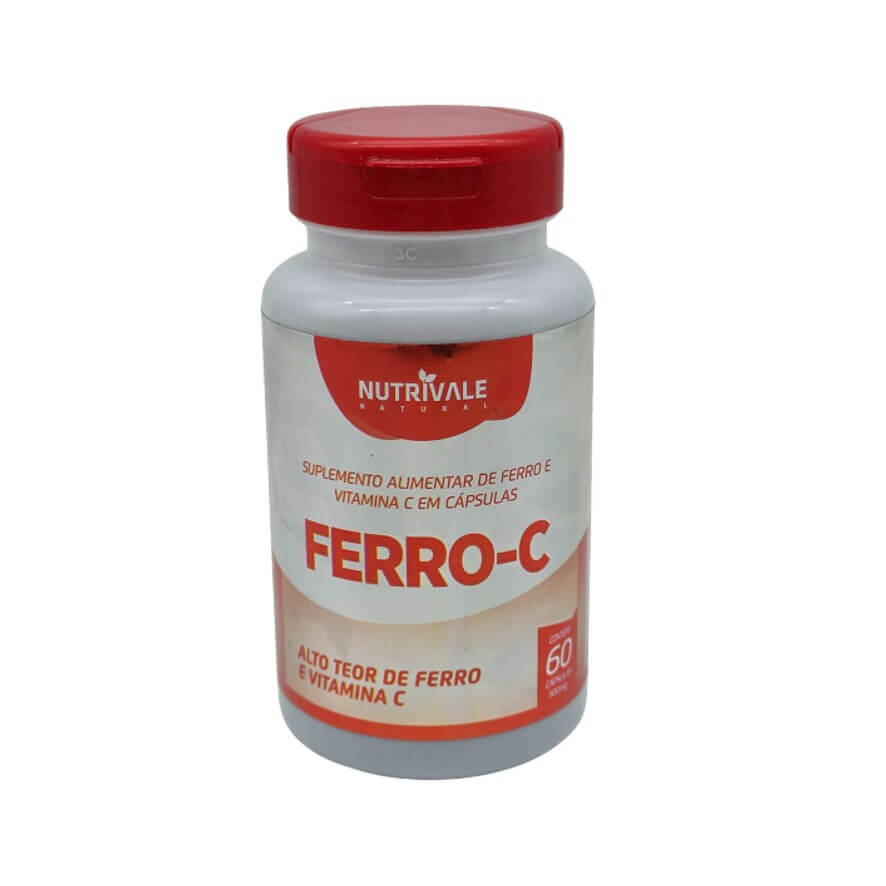 Ferro-C 60 Cápsulas - Nutrivale
