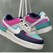 Nike Air Force Shadow - Pink e Azul Marinho
