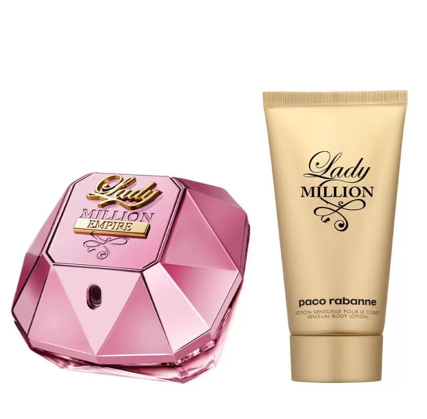 Kit Lady Million Empire - Eau de Parfum 50 ml - Paco Rabanne (acompanha loção hidrantante 75  ml)