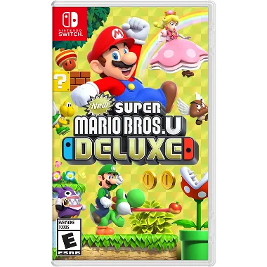 New Super Mario Bros U Deluxe - Jogo Nintendo Switch - Mídia Física