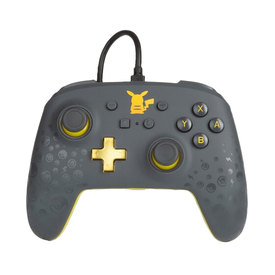 Pikachu Grey - Controle Nintendo Switch