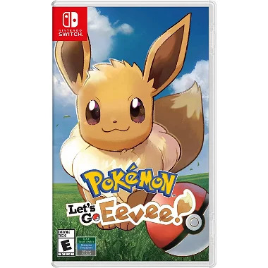 Pokémon: Lets Go, Eevee! - Jogo Nintendo Switch - Mídia Física