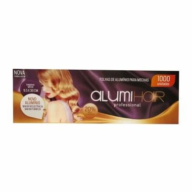 Folhas de Alumínio para Mechas Alumi Hair 1000 unidades
