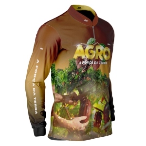 Camisa Agro BRK Cultivo de Cacau com UV50 +