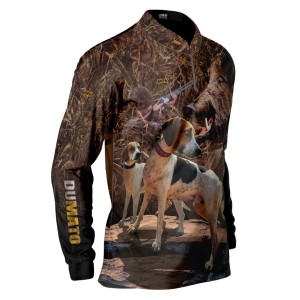 Camisa de Caça BRK Dumato Foxhound Real Tree 2 com UV50 +