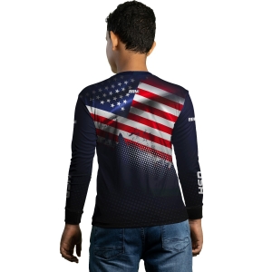 Camisa Country BRK Estados Unidos com UV50 +