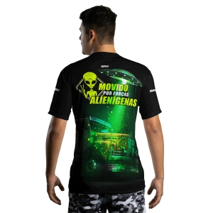 Camiseta de Caminhão BRK Movido Por Forças Alienígenas com UV50 +