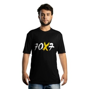 Camiseta Cristã Brk Perdão 70X7 02 com Proteção Solar UV  50+