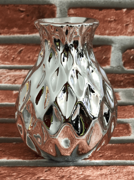 Vaso Decorativo Brilhante Pequeno