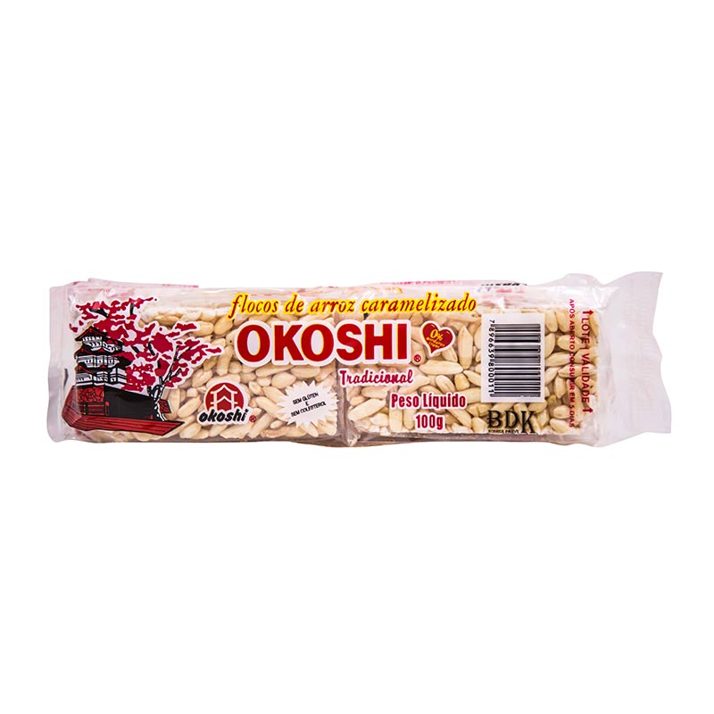 10 unidades - Okoshi Tradicional - 100g