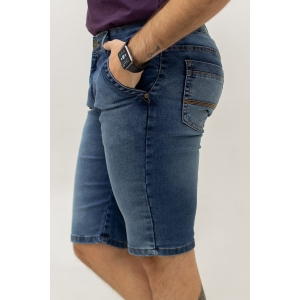 Bermuda Jeans Masculina Tradicional Slim Elastano Anticorpus