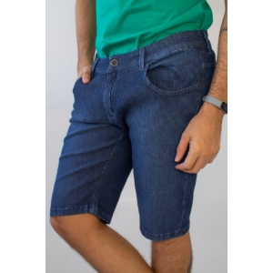 Bermuda Skinny Jeans Masculina Listrada Elastano Anticorpus