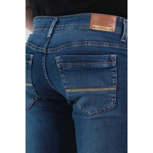 Calça Jeans Escuro Slim Masculina Tradicional Anticorpus