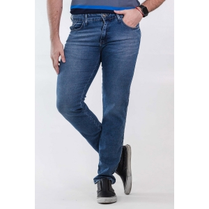 Calça Tradicional Jeans Masculina Azul Strech Anticorpus