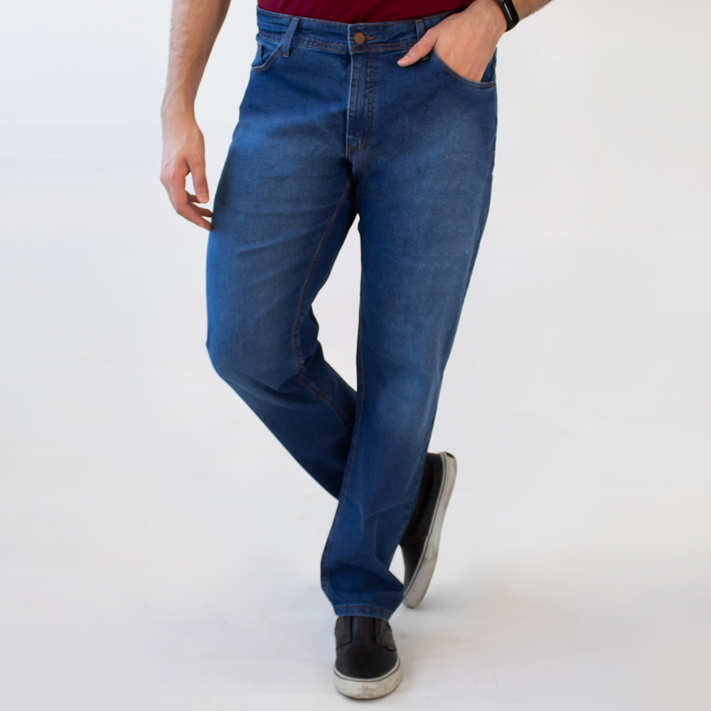 Calça Slim Jeans Plus Size Masculina 46 ao 56 Anticorpus