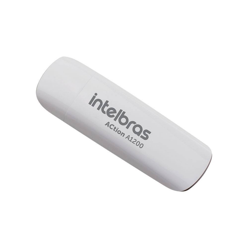 ADAPTADOR WIRELESS USB INTELBRAS ACTION A1200 3.0, DUAL BAND, 1200MBPS