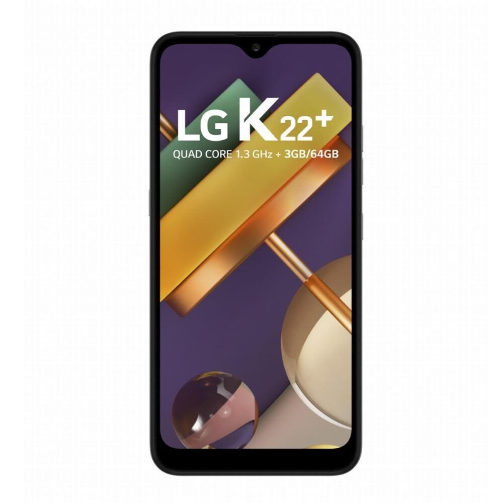 CELULAR SMARTPHONE LG K22+ LMK200BAW 3GB 64GB 6,2 13MP+2MP QUAD-CORE TITAN