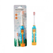 Escova Dental Infantil Elétrica Kids Health Pro (Girafa) - Multilaser