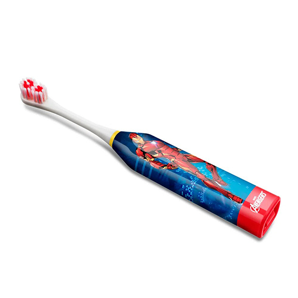 Escova Dental Infantil Elétrica Kids Health Pro (Homem de Ferro) - Multilaser