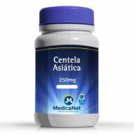 Centella Asiática 250mg c/60 cápsulas - Auxilia na redução da celulite e gordura localizada  - Medicanet